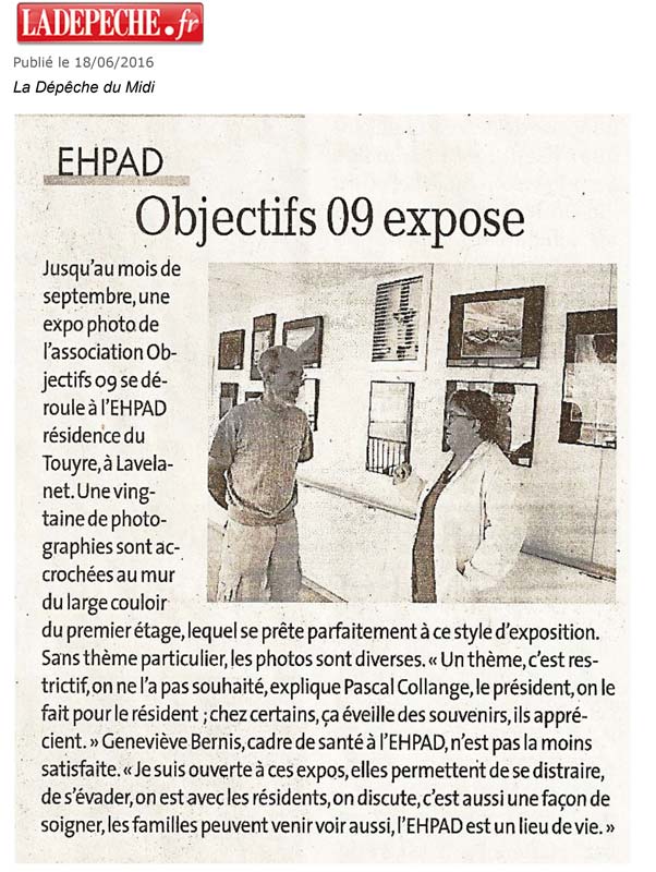 EHPAD : Objectifs 09 expose
